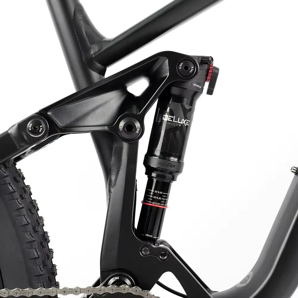 Bicicleta de montaña TWITTER HD de 27.5/29 pulgadas, recorrido de 150 mm, ENDU150 M6100/NX-12S AM, bicicleta de montaña de aluminio con doble suspensión y horquilla de aire/aceite