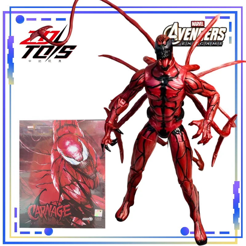 ZDtoys Figuras de Acción de Anime de la Serie Marvel Original, Iron Man MK 85 MK7 MK5 MK85 Armor 2.0 Carnage Venom, Juguete Coleccionable de Regalo