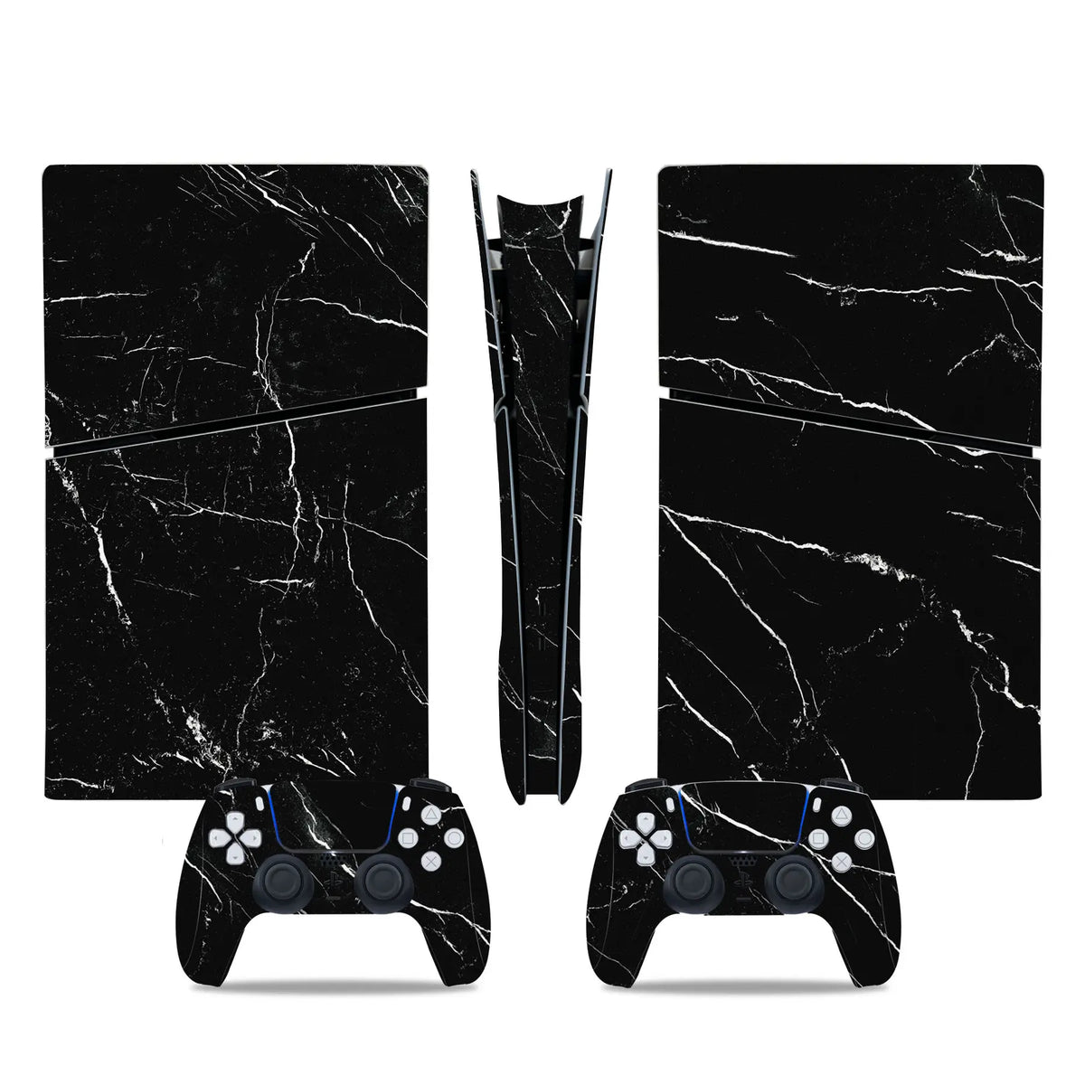 Pegatina de vinilo para PS5 Slim Digital, set completo de cubierta para consola de juegos y mando inalámbrico