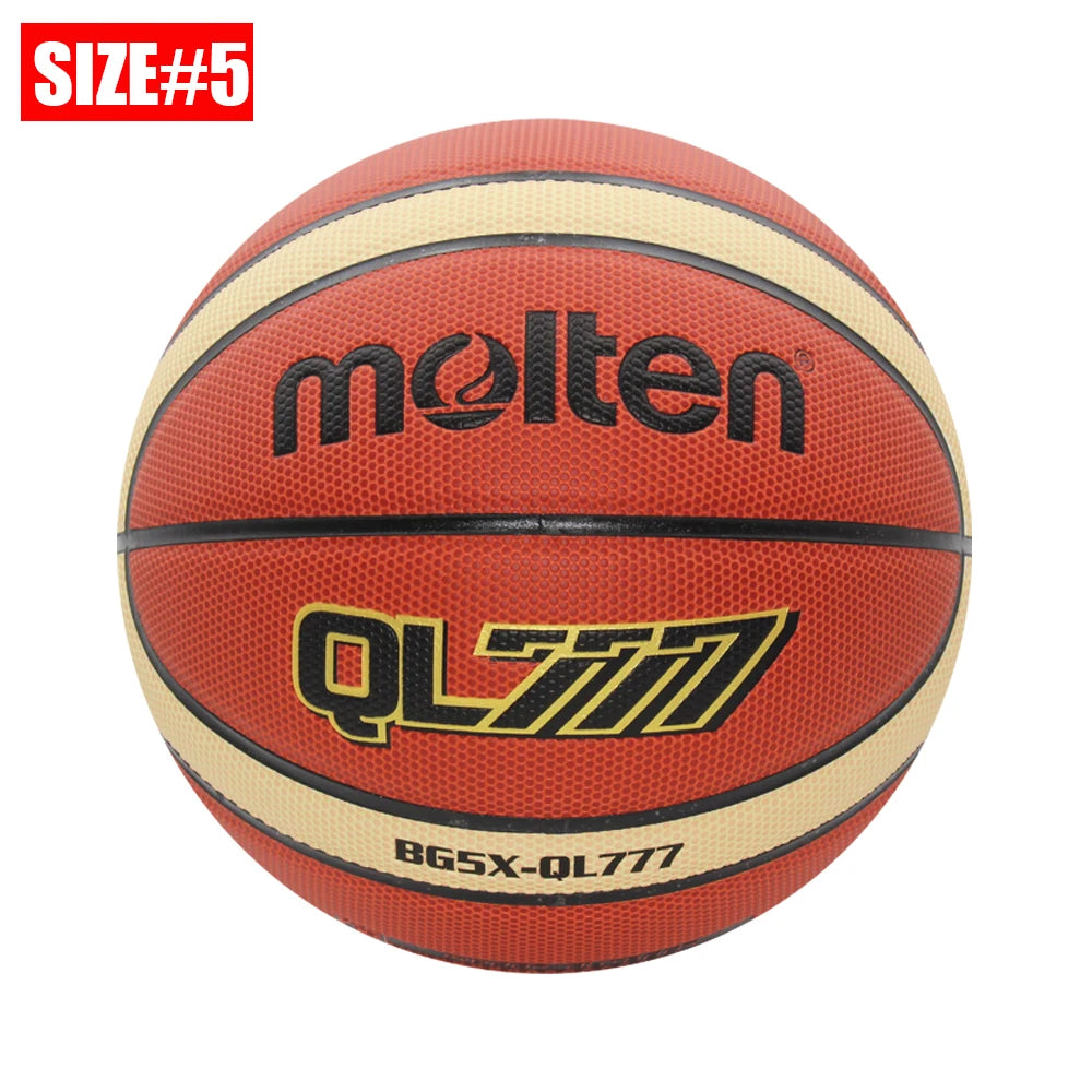 Balón de Baloncesto Molten 2026, Tamaño Oficial 7/6/5, Material PU, para Interior y Exterior, Entrenamiento, Partidos, Equipo, Baloncesto Original