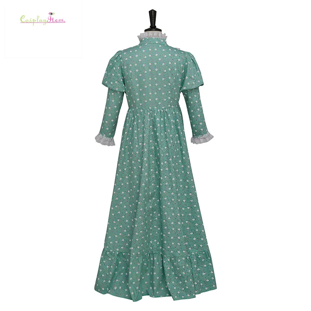 Disfraz de El Exorcista Regan para niñas, vestido Floral de terror, disfraz de Halloween, vestido Floral