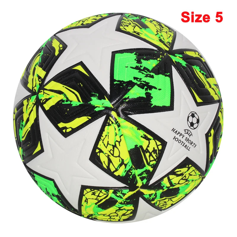 Balón de fútbol profesional para deportes al aire libre, pelotas para partidos, Material PU de alta calidad, entrenamiento, fútbol sin costuras, tamaño estándar 5, talla 4