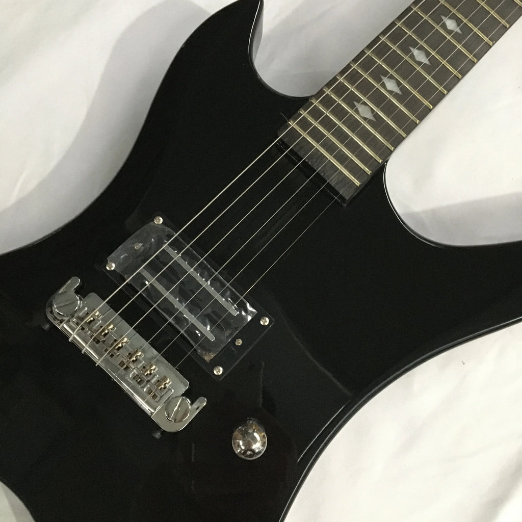 Guitarra eléctrica modelo BC, herrajes cromados, puente fijo, diapasón de palisandro, envío rápido