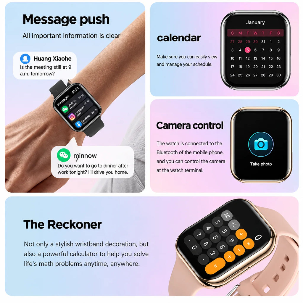 iOS New Watch Series 11 Smartwatch Ultra HD AMOLED Heart Rate GPS IP68 Waterproof Sport Fitness Wireless Call Original Bracelet