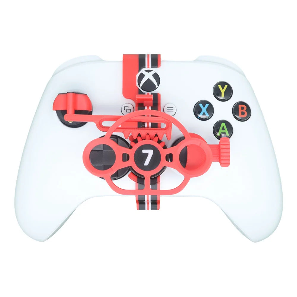 Mini volante para Xbox Series X/Series S para juegos de carreras, impresión 3D, controlador auxiliar, joystick de juego, simulador, mando.