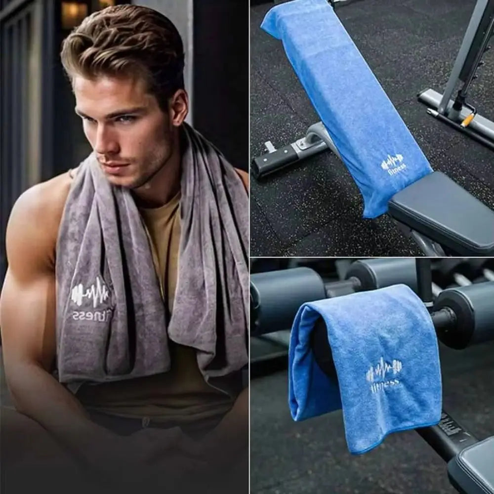 Toalla deportiva portátil de secado rápido, toalla absorbente suave y ligera, toallas de microfibra para hombres y mujeres