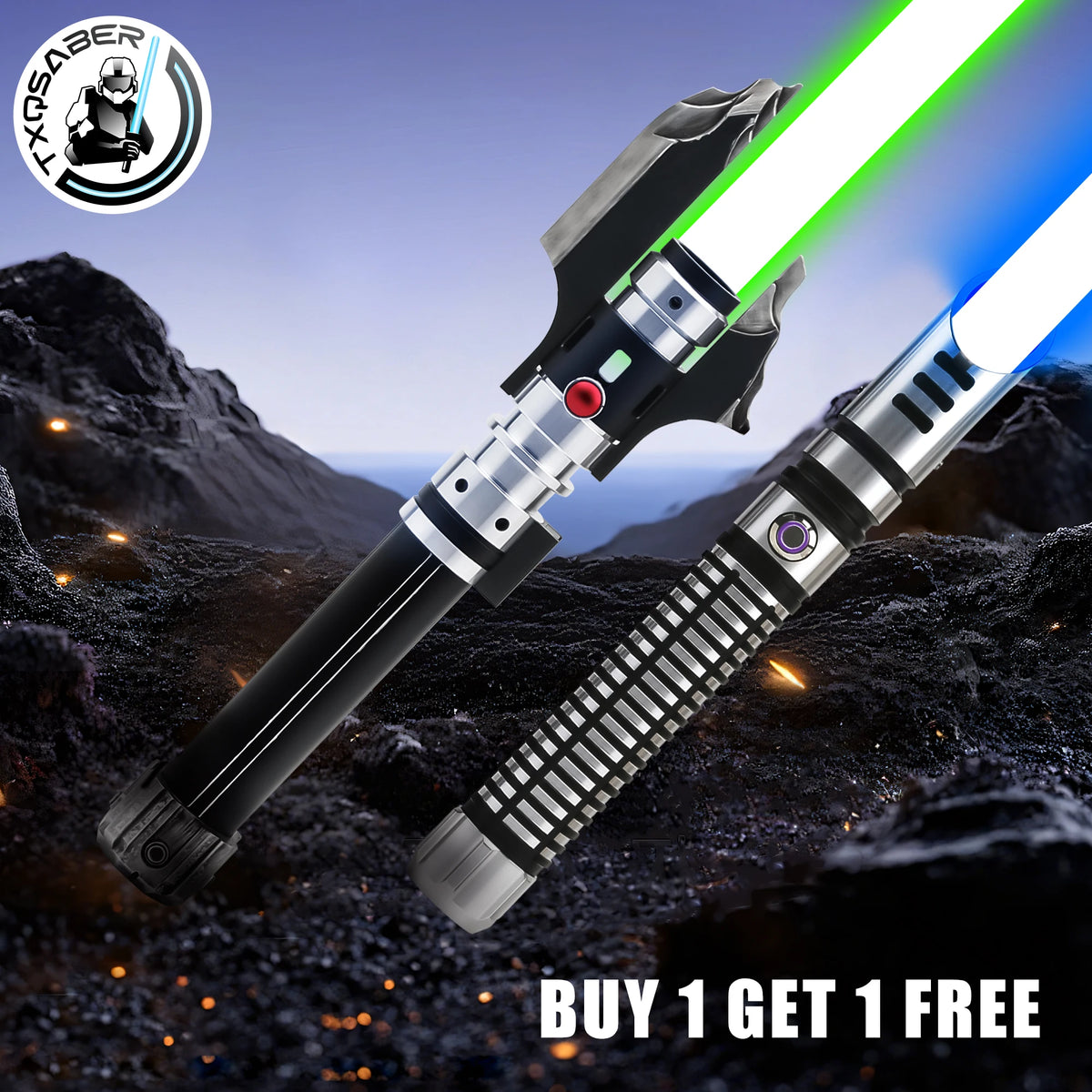 TXQ DMGS Lightsaber Skywalke Heaving Dueling Laster Combat Proffie PIXEL JEDI 16sound Blaster Smooth Swing Metal Light Gift TREX