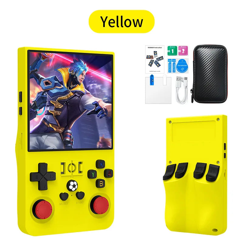 R36MAX Retro Handheld Game Console RK3326 Chip 22000+Games Open Source Linux System 4‘’HD Screen Portable Pocket Game Player