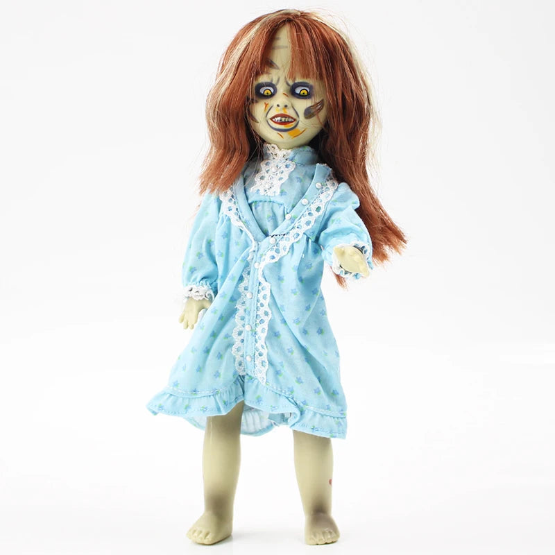 Figura de 30 cm de Mezco Horror Living Dead Dolls, Figura de PVC de El Exorcista, Modelo Articulado, Figura de Dibujos Animados, Juguete, Regalos de Cumpleaños