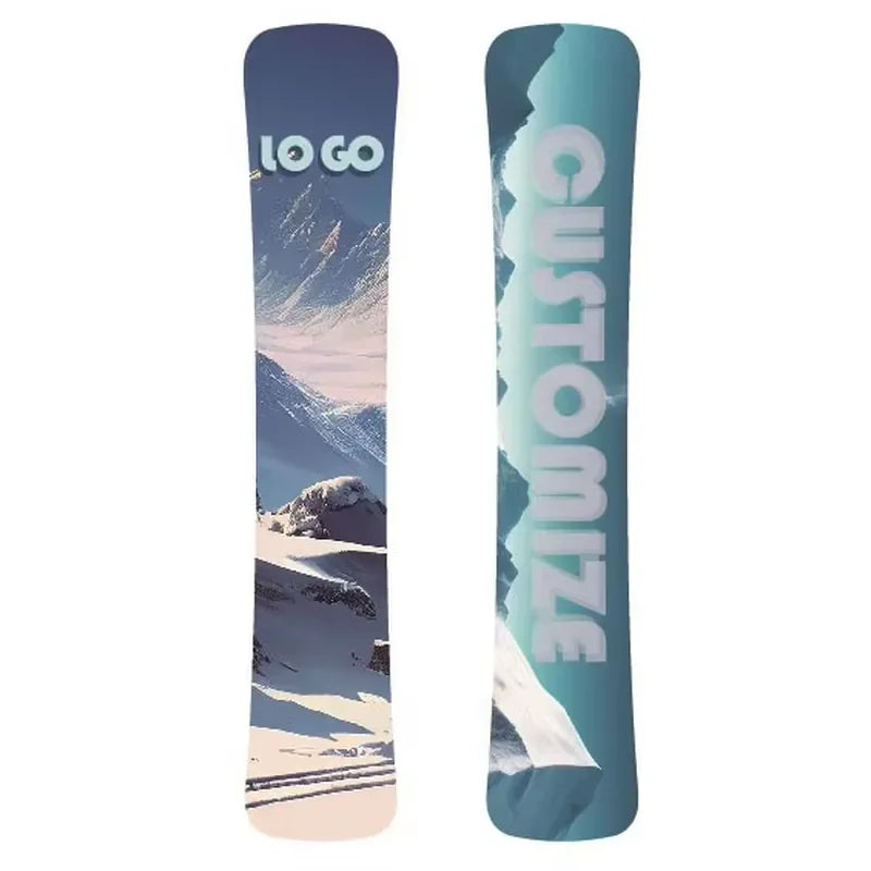 Tabla de Snowboard para Carving con Núcleo de Madera, Esquí All-Mountain, Equipo de Alto Rendimiento para Deportes de Invierno