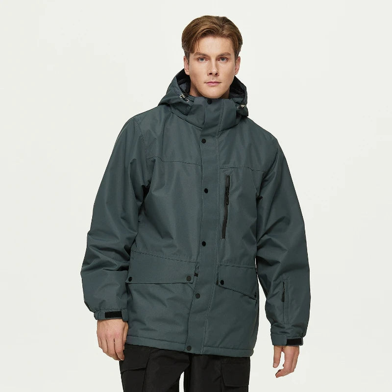 Nuevo Traje de Esquí de Invierno para Hombre y Mujer, Impermeable, Cortavientos, Cálido, Chaqueta y Pantalones para Snowboard, Ropa Deportiva para Nieve, Transpirable y Duradera