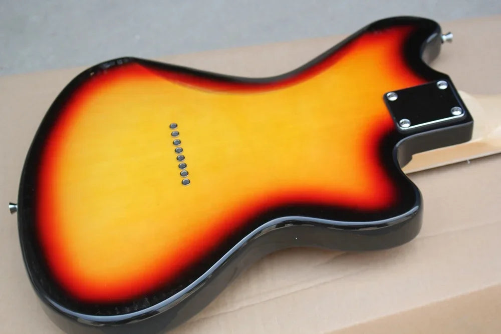 Guitarra Eléctrica Jaguar de 8 Cuerdas para Zurdos, Instrumento Musical de 8 Cuerdas