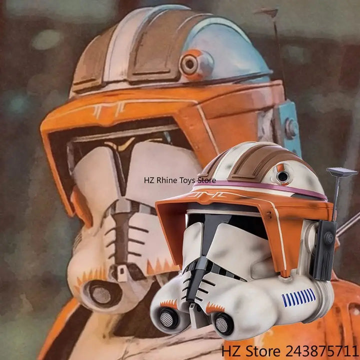 Star Black Series Wars Commander Cody Helmet Resin Cosplay Halloween Helmet Mask Replica Imperial Soldier Helmet for Props TK017