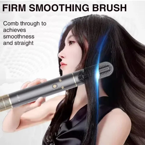 Secador de Pelo Profesional 5 en 1, Multifuncional, Personalizable, con Iones Negativos, Silencioso, de Alta Potencia, para el Cuidado del Cabello en Casa