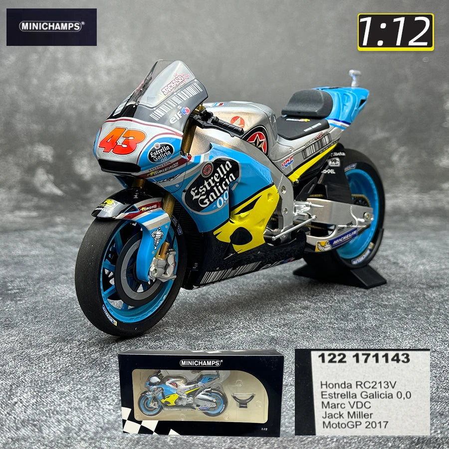 Minichamps 1/12  New FOR YZR-M1  RC213V  GP11 Metal motorcycle model static display collection holiday gifts