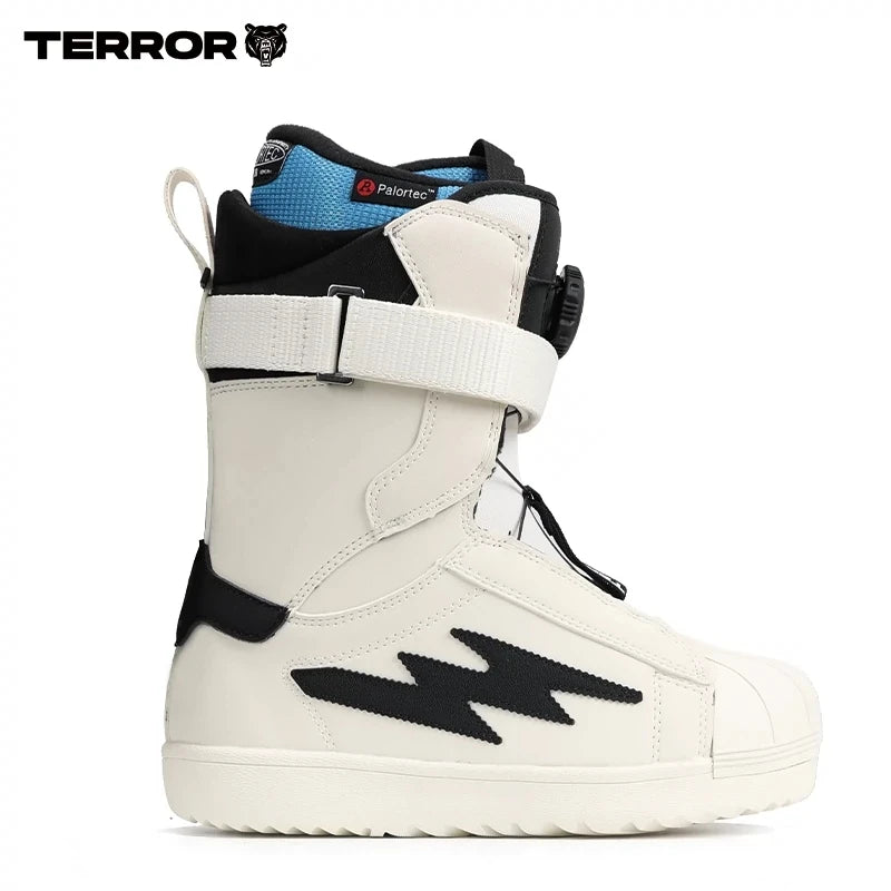 Botas de Snowboard TERROR |   Calzado de Invierno para Hombre y Mujer, Fácil de Poner, Forro Térmico Polartec, Cierre de Dial NX