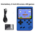 Retro Classic Handheld Game Console 400 Games Rechargeable Portable Mini Game Player Support TV Connection Kids Birthday Gift