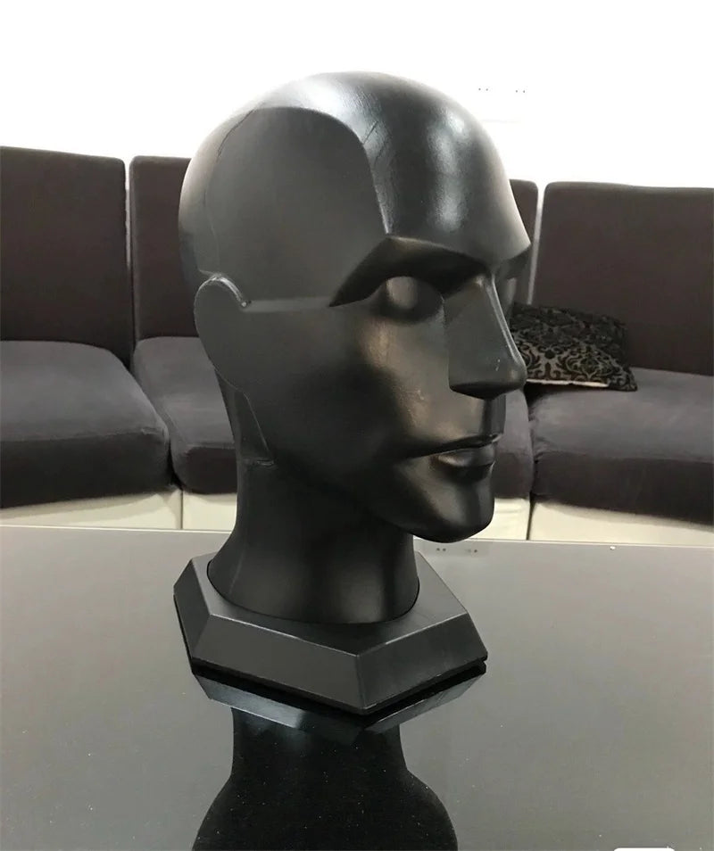 Modelo de decoración de Cosplay Spiderman Iron Man Batman Pantera Negra soldado de invierno modelo de juguete personaje de película casco modelo de casco