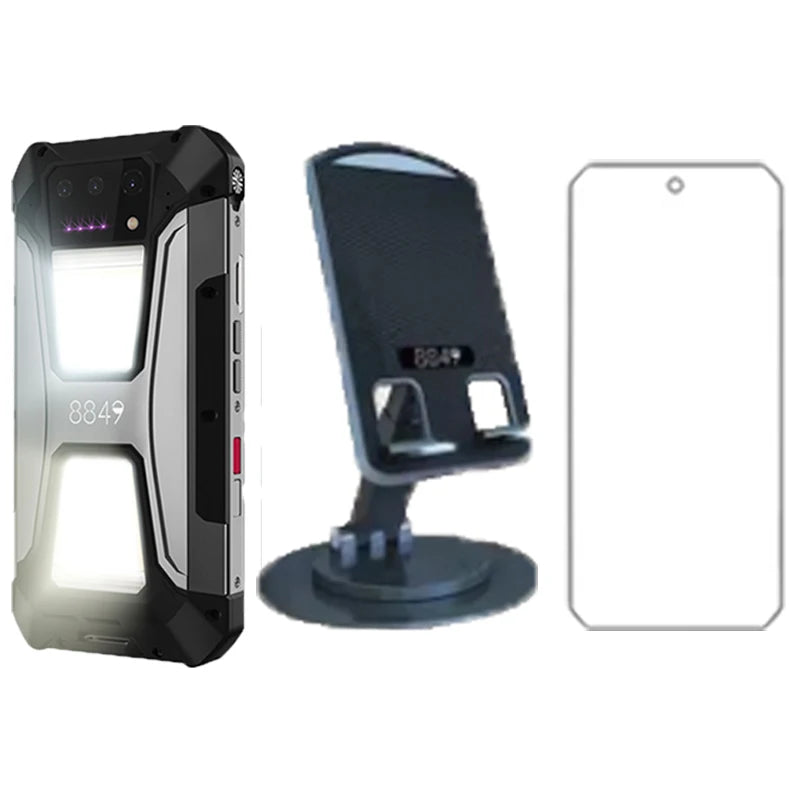 Smartphone resistente 8849 Tank 2 PRO con proyector de 100 lúmenes, Android 14, 23800 mAh, cámara de 100 MP, 512 GB, 120 W, 2.4K, 120 Hz, doble SIM
