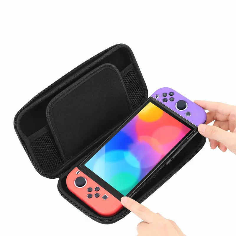 Bolsa de almacenamiento con temática de araña para Nintendo Switch, bolsa para consola Oled, funda protectora de viaje para transporte, accesorios de cubierta de caja NS JoyCon