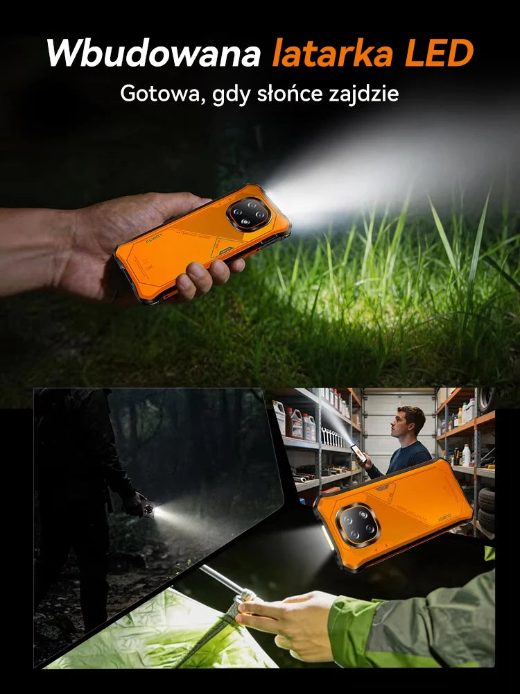 [Shipping From France] Cubot KingKong ES 5 Rugged Smartphone Android 16 Up to 12GB RAM(6+6) 128GB ROM/ 24GB RAM(12+12) 256GB ROM 6.88-Inch 120Hz Screen 7000mAh Battery NFC Face Recognition Fingerprint Recognition IP69K 64MP+1