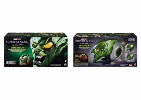 Figura de acción coleccionable de Green Goblin de MARVEL LEGENDS SPIDER-MAN: NO WAY HOME de Hasbro, modelo original