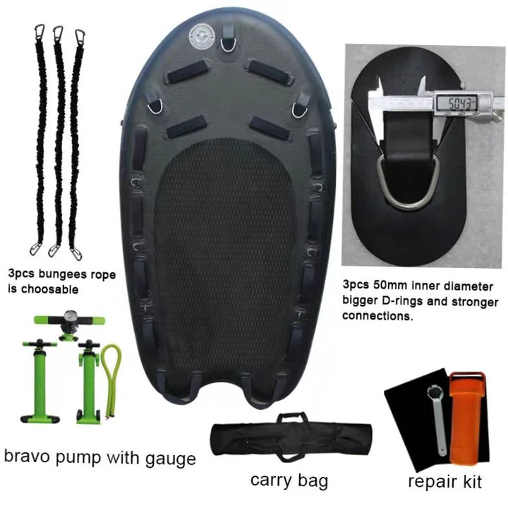 Venta Directa de Fábrica: Tabla de Rescate Inflable para Moto Acuática, Trineo para Moto Acuática en Venta