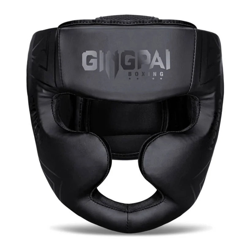 Casco De Kick Boxing Karate Muay Thai Guantes De Boxeo casco De lucha libre MMA protector De cabeza Sanda entrenamiento adultos niños equipo