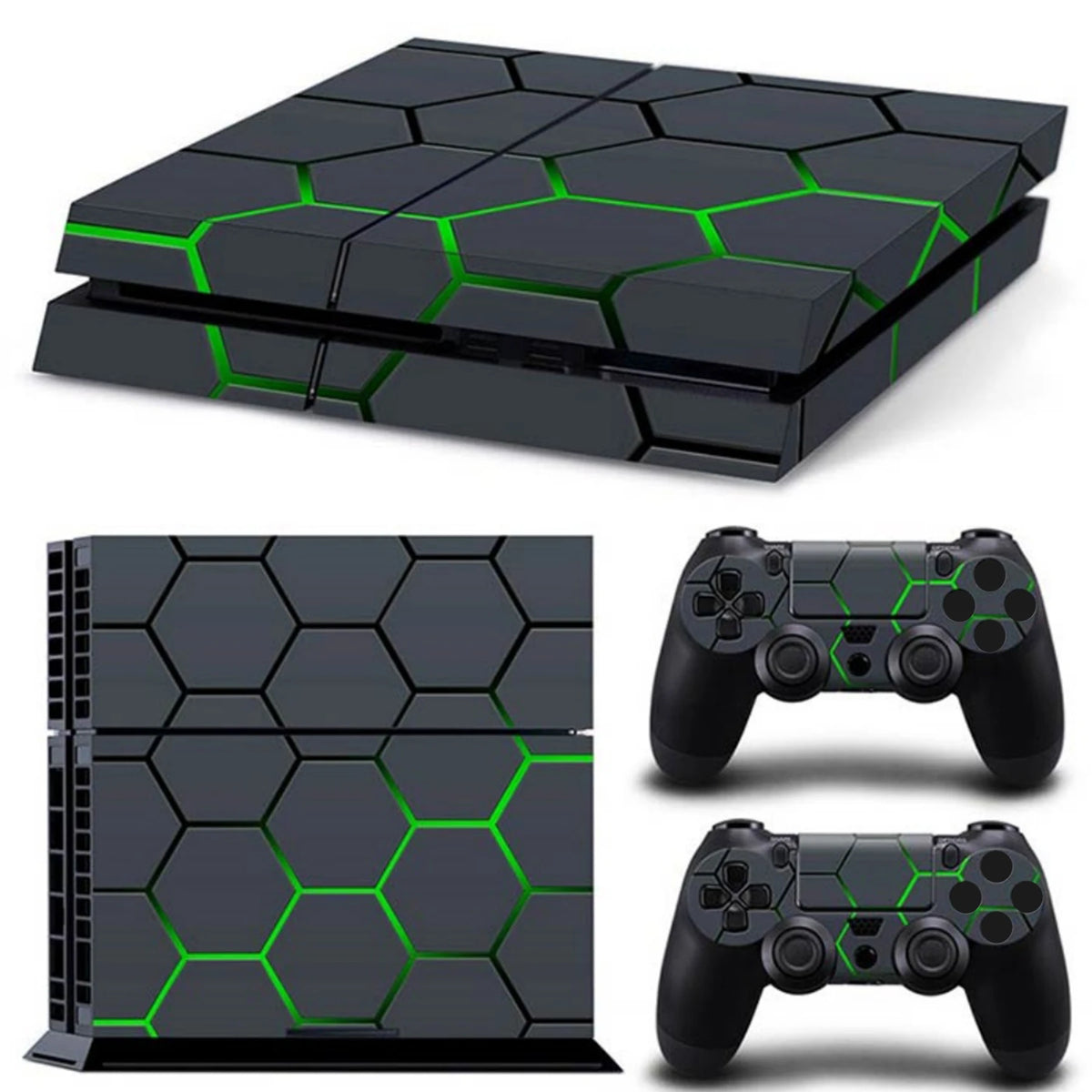 Compatible with PS4 Console Skin Sticker Decal Cover Wrap for Game Accessories Controller