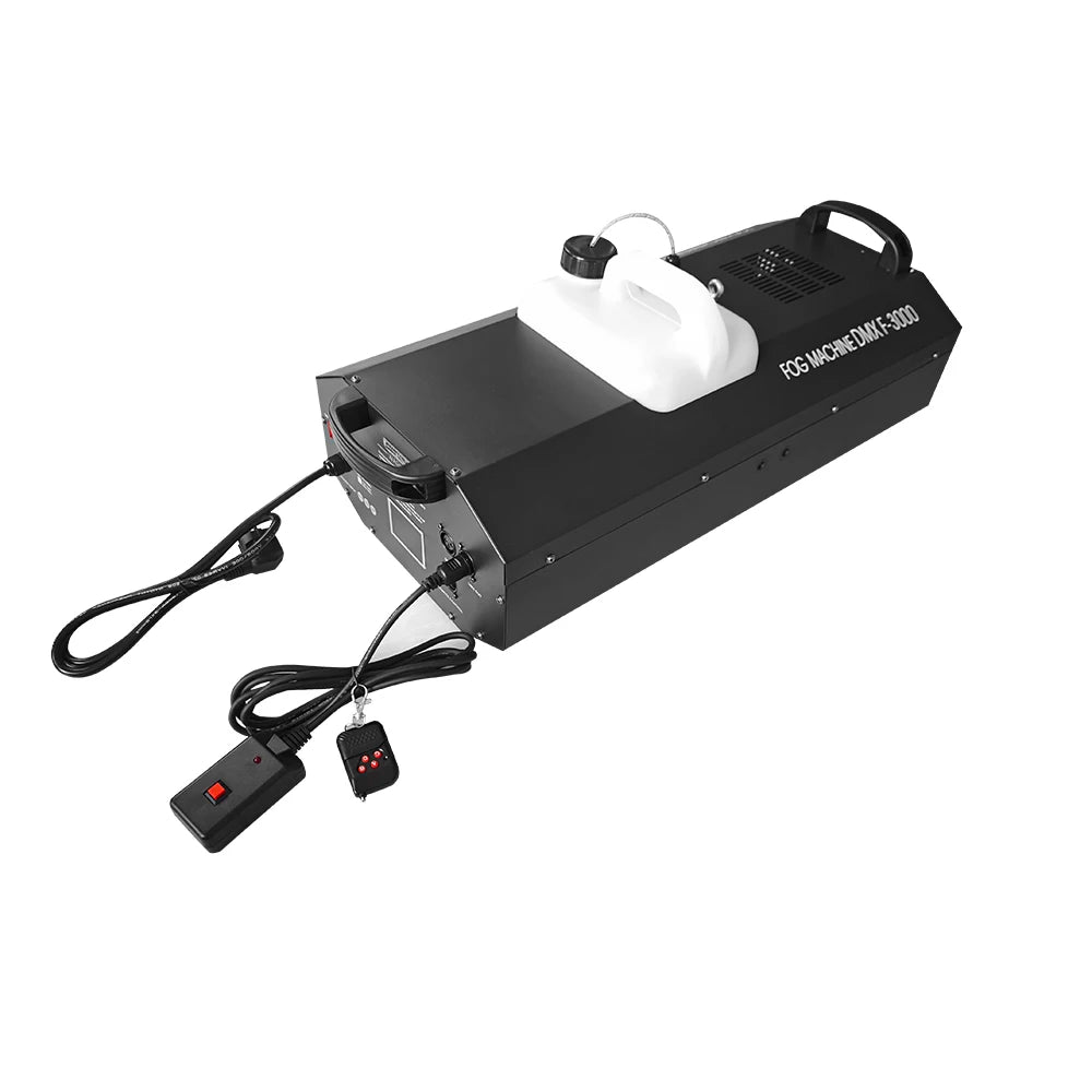 SHEHDS Control remoto inalámbrico 3000W máquina de humo efecto de atmósfera de escenario para DJ Disco boda fiesta moda Navidad