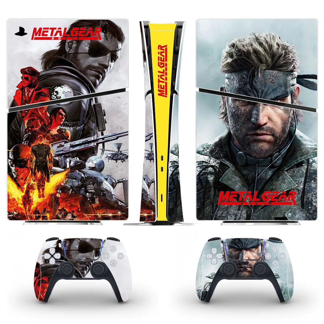 New Game PS5 Slim Digital Skin Sticker Decal Cover for Console and 2 Controllers PS5 Slim Sticker Vinyl