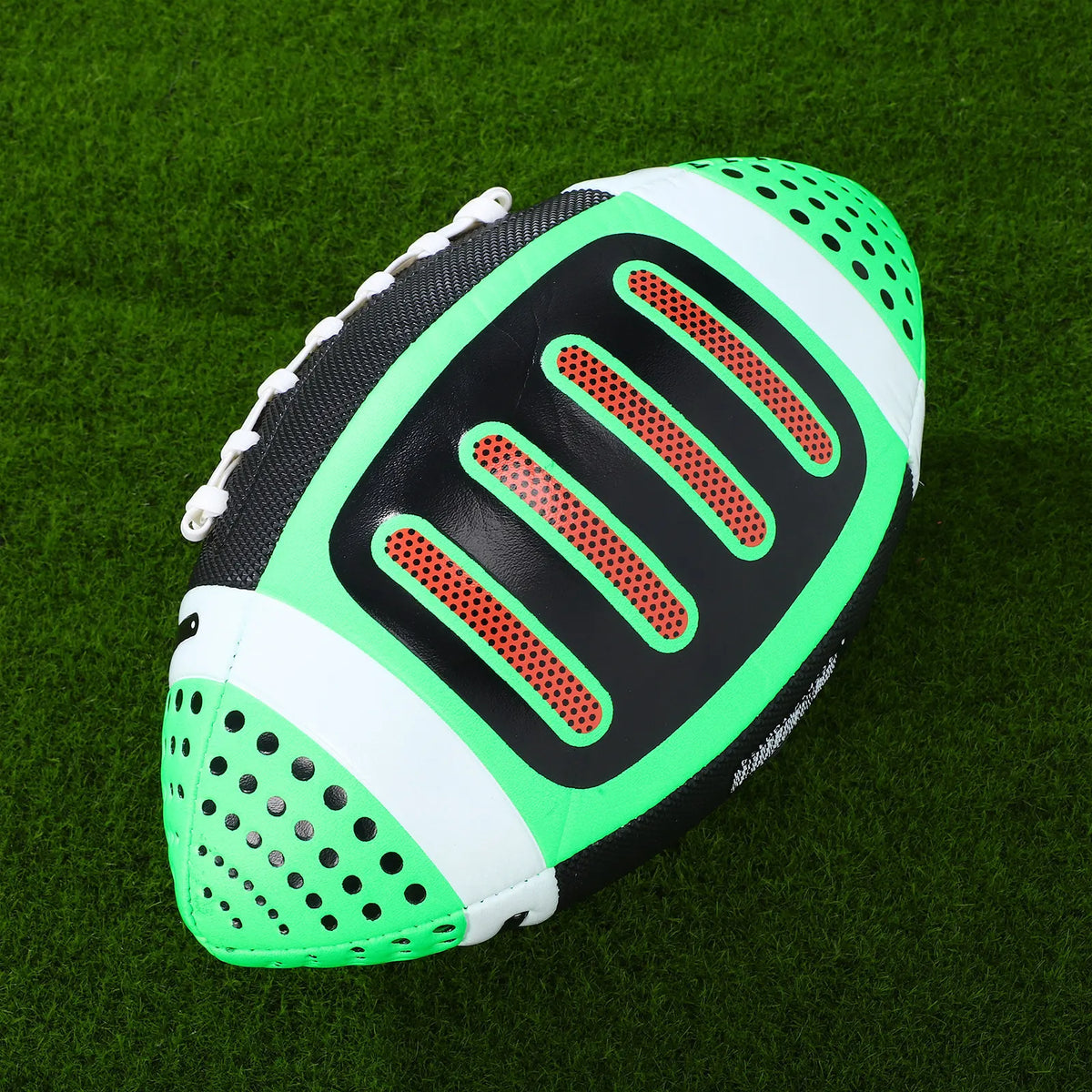 Balón de rugby para jóvenes, ligero y compacto, ideal para entrenamientos en interiores y exteriores, así como para practicar en la playa. Equipo deportivo.