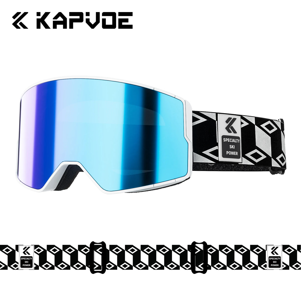 Kapvoe, nuevas gafas de esquí para hombre, máscara antiniebla para Snowboard, gafas de nieve fotocromáticas para mujer, gafas de protección UV400, gafas de invierno para moto de nieve