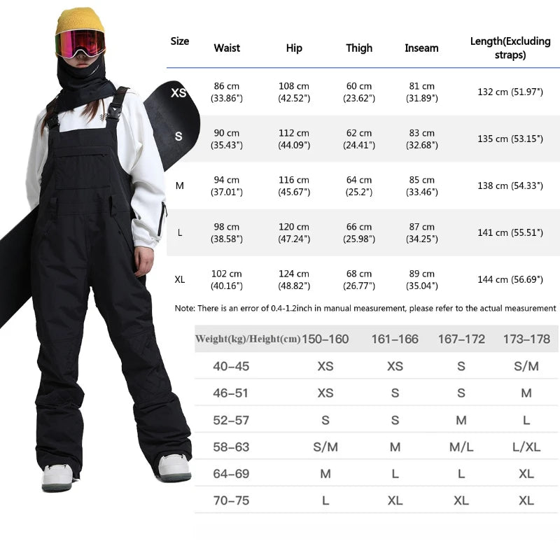Pantalones de Esquí para Invierno 2026, Impermeables, Resistentes al Viento, Cálidos y Transpirables, con Bloques de Color, para Snowboard y Actividades al Aire Libre