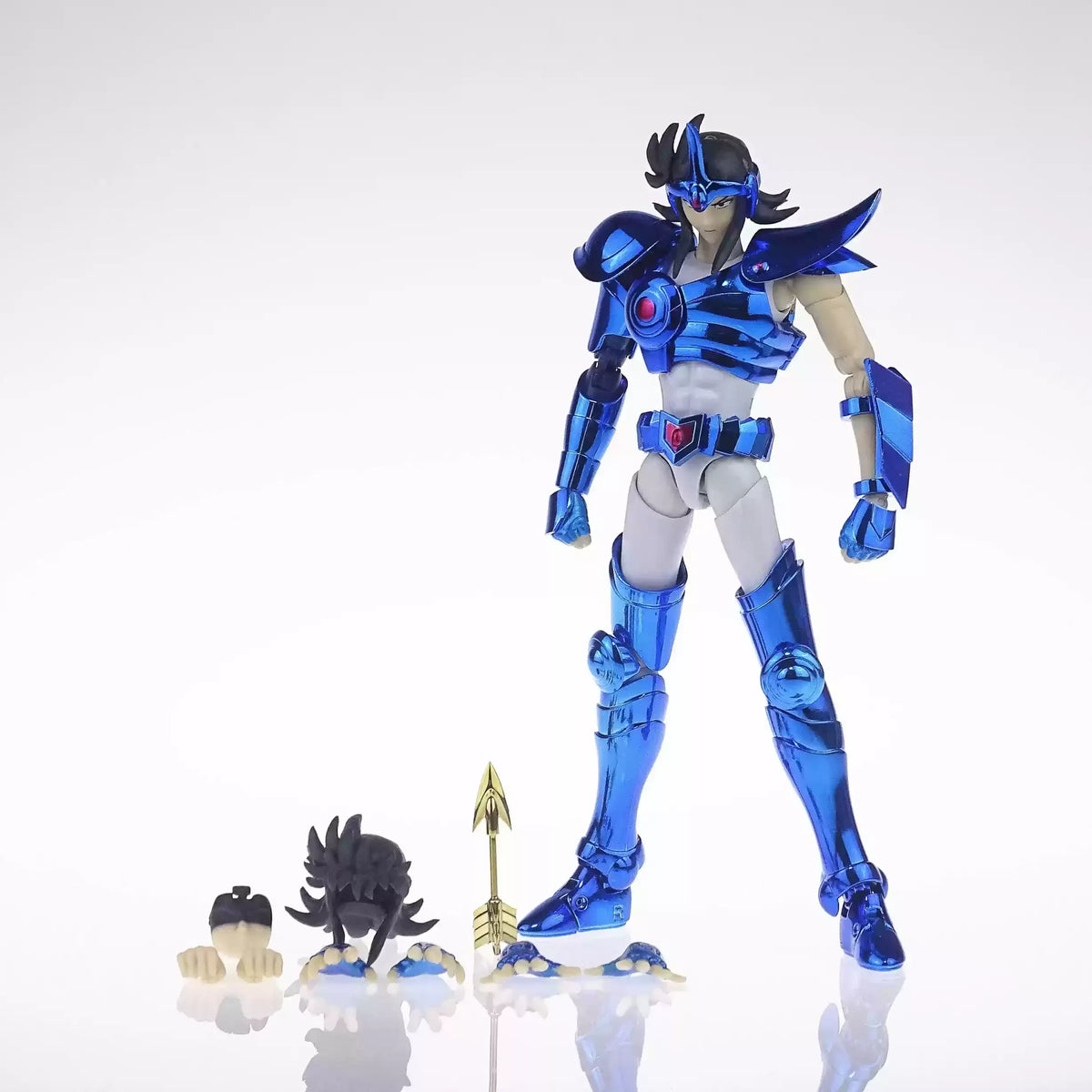 Figura de acción de los Caballeros del Zodiaco, Silver Knights, de CS Model Saint Seiya Myth Cloth EX: Centauro Babel/Arachne/Dante/Capella/Asterion