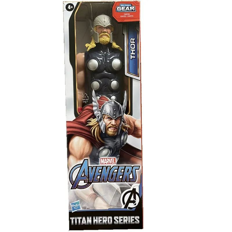 Hasbro Marvel vengadores Titan Hero Thor figura de acción Figür 30 Cm máquina de guerra Iron Man Loki Thor película juguetes de aspecto clásico