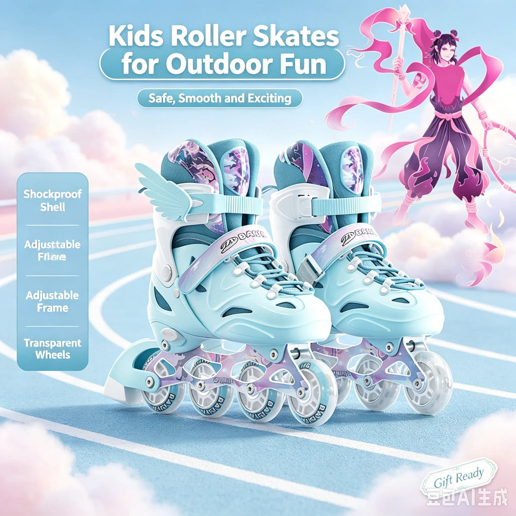 Patines de velocidad casuales para niñas jóvenes, patines de competición con ruedas LED intermitentes para principiantes adultos