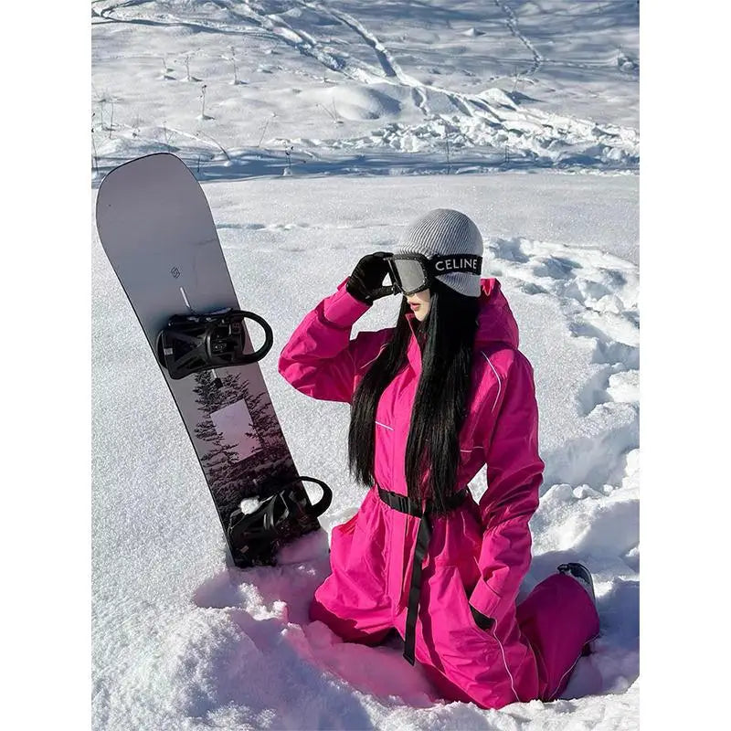 Mono de esquí y snowboard impermeable y cortavientos para hombre y mujer, ropa deportiva transpirable y térmica para actividades al aire libre, mono de esquí.