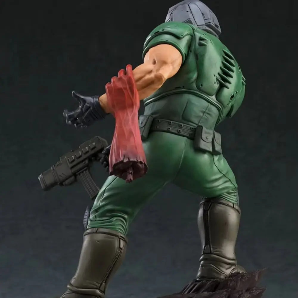 【HY】100% Original en Stock Good Smile Company POP UP PARADE SP Doom Marine (DOOM) Figura de Anime Modelo Coleccionable Decorativo