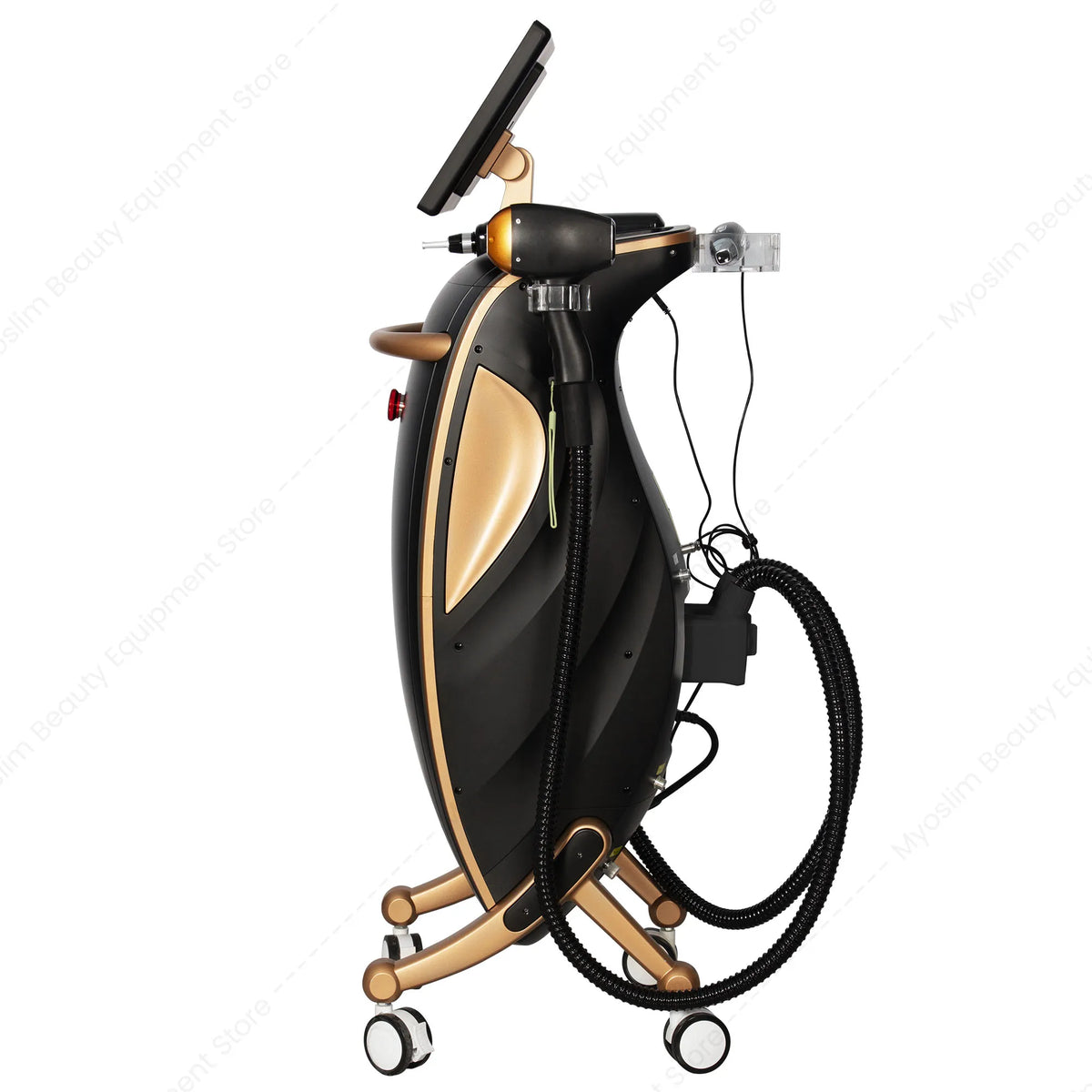 Máquina de Belleza Láser Multifuncional 3 en 1, Depilación Permanente con Diodo, Eliminación de Tatuajes con Picosegundos, Sistema de Análisis de Piel y Vello