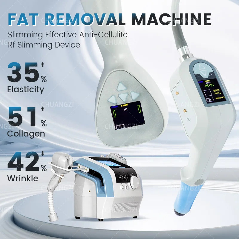 Máquina de rejuvenecimiento de la piel facial Rf Monopolar 2 en 1, estiramiento de la piel, pérdida de peso Ultra 360 de grasa, eliminación de arrugas, estiramiento facial