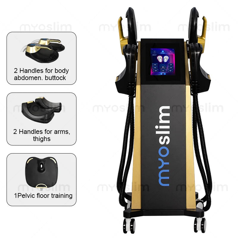 Máquina de Tonificación Corporal EMS MYOslim 20Tes 8500W, Estimulador Muscular HI-EMT, Equipo de Fitness para Entrenamiento en Casa y Uso Personal