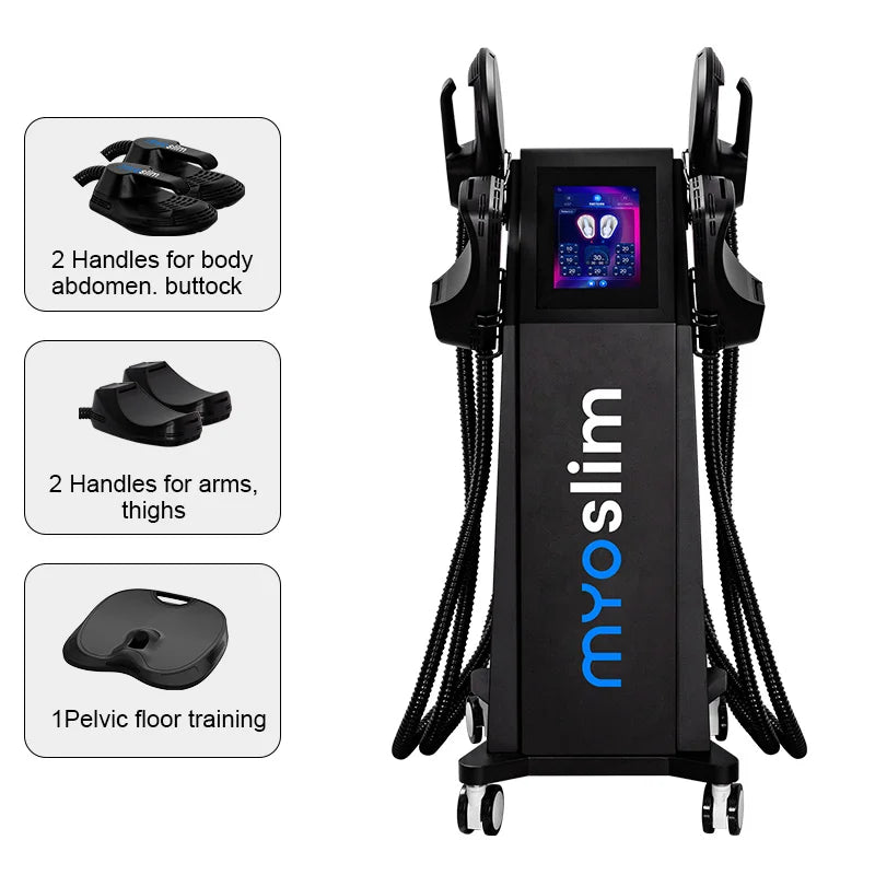 Máquina de Tonificación Corporal EMS MYOslim 20Tes 8500W, Estimulador Muscular HI-EMT, Equipo de Fitness para Entrenamiento en Casa y Uso Personal