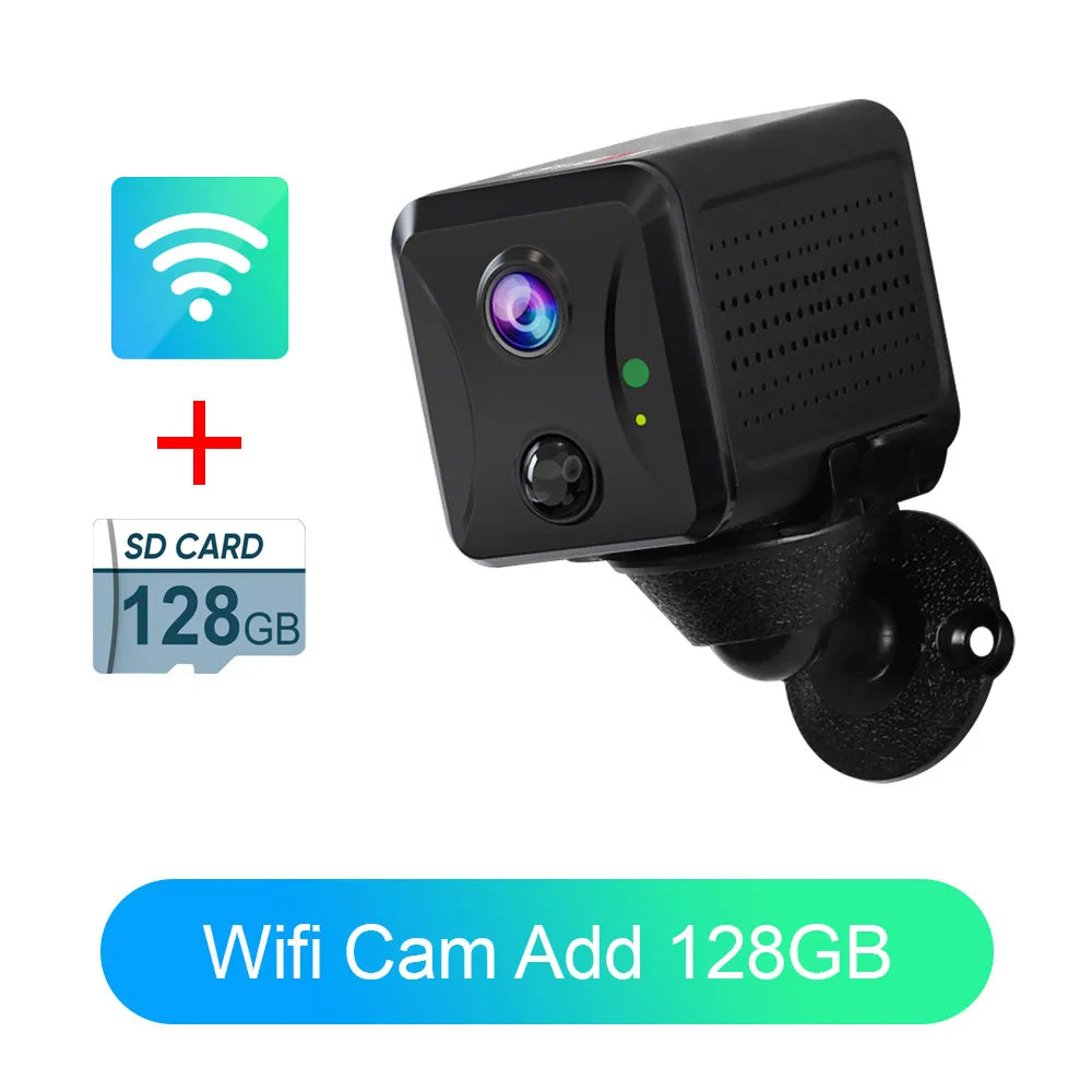 LS VISION 4G Mini cámara de seguridad para el hogar cámara interior de 5MP visión nocturna WiFi cámara para mascotas cámara inalámbrica detección de movimiento aplicación UBOX