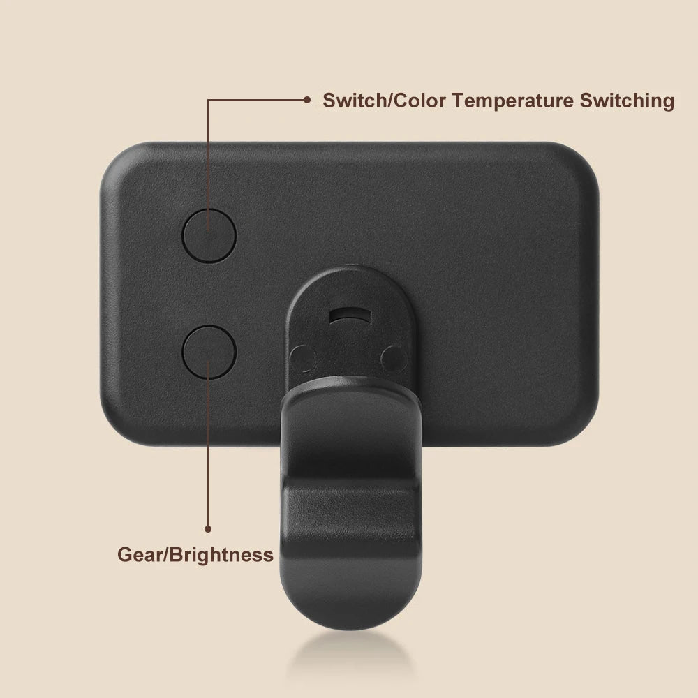 Luz de relleno portátil con clip para selfies para teléfono móvil, luz LED recargable por USB para maquillaje, videollamadas en vivo y fotografía.