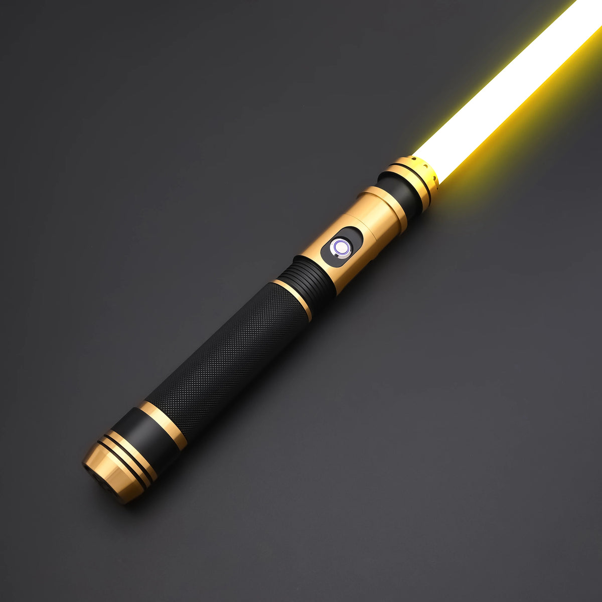 TXQSABER Lightsaber Heavy Dueling Series SDRGB Pxiel Light Saber Blaster FOC Smooth Swing Metal Hilt Jedi Light sword Adult Toys