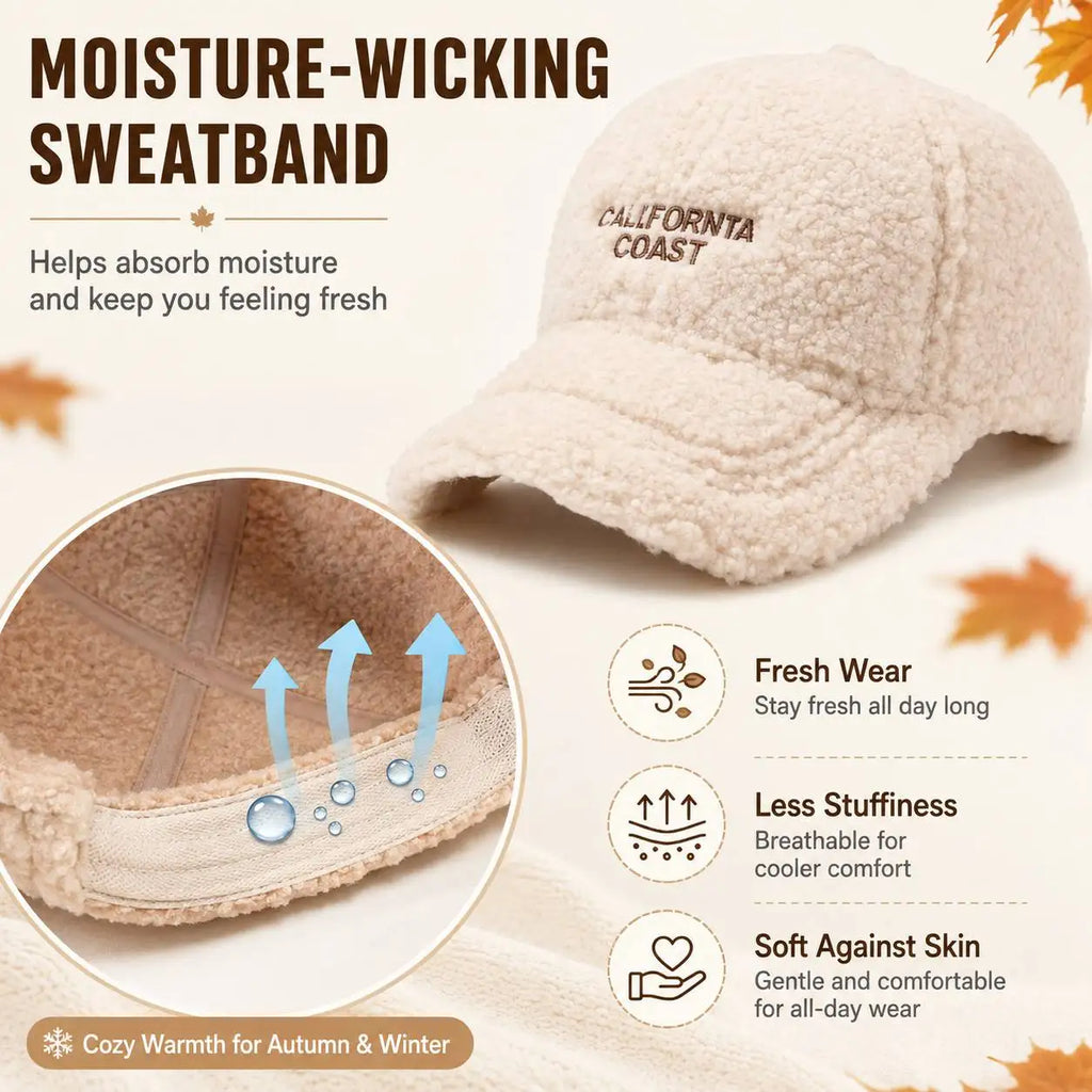 Gorras de béisbol gruesas, con forro de felpa, cálidas, ajustables, resistentes al frío, ideales para practicar deportes, montar en bicicleta, para actividades al aire libre, resistentes al viento, gorros de esquí y snowb