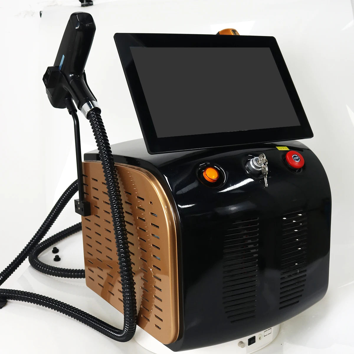 Máquina de Depilación Láser de Diodo 2 en 1 de 5000W y 10 Barras, Láser Pico ND YAG para Eliminación de Tatuajes y Cejas