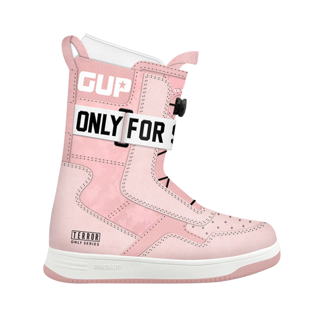 Botas de Snowboard Personalizadas al por Mayor TERROR de Calzado Rápido para Hombre y Mujer, Botas de Nieve Impermeables para Freestyle y Todoterreno