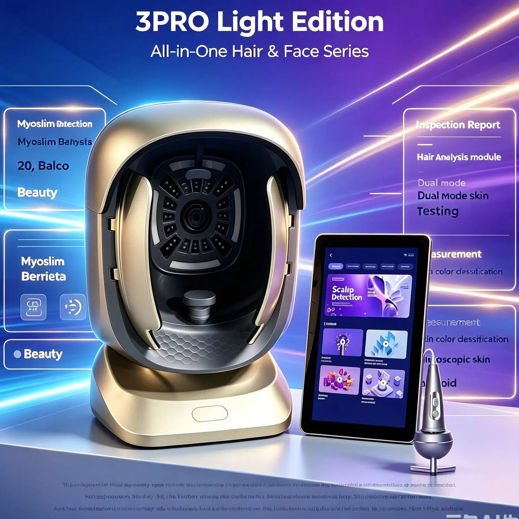 Analizador de Piel X3 Pro, Dispositivo de Cámara para Análisis Facial, Máquina de Diagnóstico de Piel